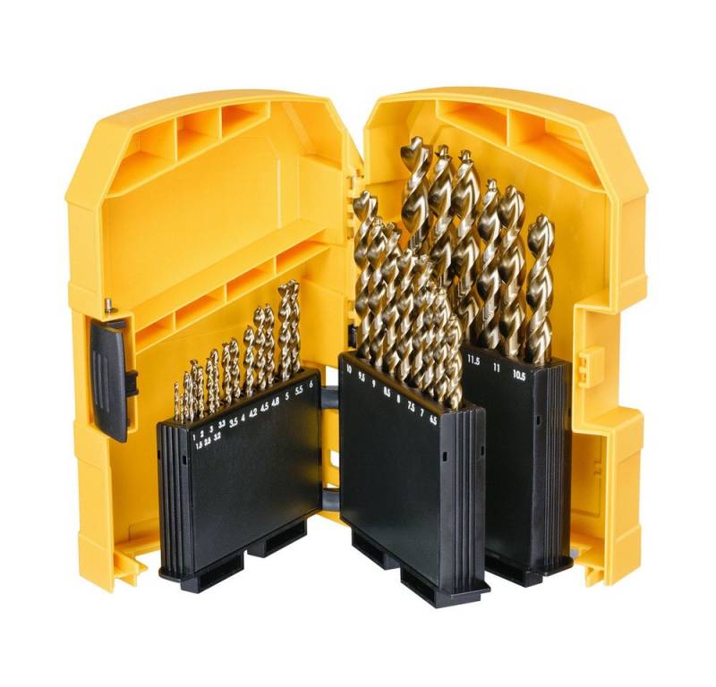 DeWalt Metallbohrer DEWALT DT7926-XJ Metall-Spiralbohrer-Set 29teilig 29 St. von Dewalt