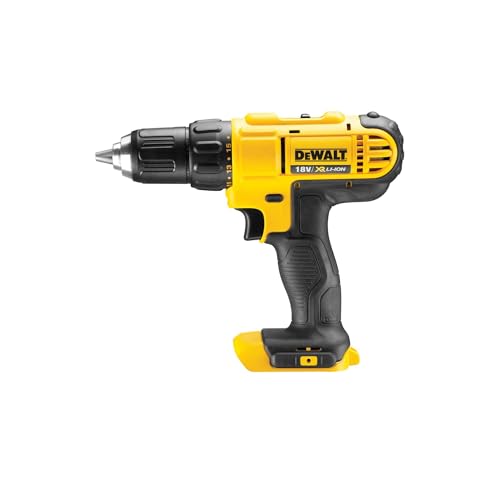 Dewalt 18 Volt Akku-Bohrschrauber DCD771D2 (2-Gang-Vollmetallgetriebe, elektronische Motorbremse, 15-stufiges Drehmomentmodul, max. Drehmoment 42 Nm, 2x 2,0 Ah Li-Ion-Akkus und Ladegerät, Koffer) von DEWALT