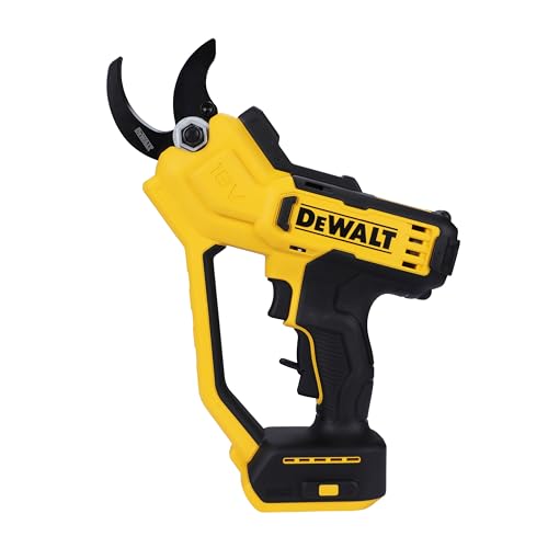 DEWALT 18V Akku-Astschere DCMPP568N (38 mm Schnittkapazität bis 38 mm Dicke, Antihaft-Beschichtung, Sicherheitsschalter, vorderer Handschutz, mit LED-Arbeitslicht, Lieferung ohne Akku & Ladegerät) von DEWALT