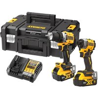 Akku-Kombopack DCK2051P2T, 18V: DCD800, DCF850, 2x 5,0 Ah und Ladegerät in tstak - Dewalt von Dewalt