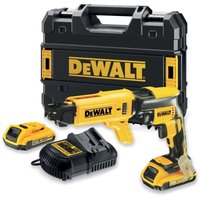 Akku-Schnellbauschrauber-Set DCF620D2K, 18V, 2x 2,0Ah und Ladegerät inkl. Magazinvorsatz - Dewalt von Dewalt