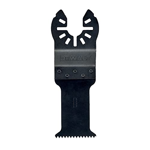 Dewalt 5er-Pack Multi-Tool BiM Sägeblatt DT20725 (zum Einsatz auf Multi-Tools, Sägeblatt 43 x 30 mm, Multi-Fit-Aufnahme, zum Sägen von Holz, Trockenbaumaterialien, PVC) von DEWALT