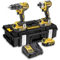 Dewalt - DCK266P3 DCD796 Schlagbohrschrauber DCF887 Schlagschrauber 18V 3 x 5Ah von Dewalt