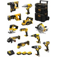 Dewalt - Kit DWK1203 (DCD996+DCH273+DCG405+DCF887+DCF899H+DCS334+DCS570+ DCS355+DCP580+DCS367+DCL050+DCF620+3x5,0Ah+DCB115+Caddy) von Dewalt