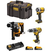 Dewalt - Kit DWK306PS (DCH172 + DCF921 + DCD796 + 2 x 1,7 Ah + DCB132 + DS400) von Dewalt