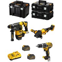 Dewalt - Kit FVK381T2-QW 54V/18V (DCH333 + DCD796 + DCG418 + 2 x 6,0 Ah + DCB118 + 2 x tstak ii + tstak vi) von Dewalt