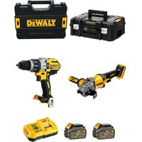 Dewalt - Kit 18V/54V DCK2055T2T (DCG414 + DCD996 + 2 x 6,0Ah + DCB118 + 2 x tstak ii) von Dewalt