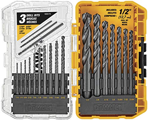 Dewalt dw1177 20 black-oxide Metall Bohrer Set von DeWalt