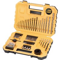 Gemischtes bohrer-set - 100 stück dt71566-qz - Dewalt von Dewalt