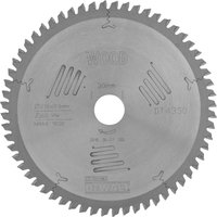 Kreissägeblatt hw ø 216x2,6x30 mm Z60 Wechselzahn (wz) negativ - Dewalt von Dewalt