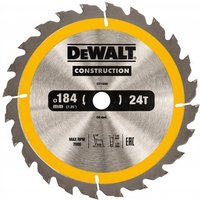 DT1939-QZ Kreissägeblatt 184 x 16 mm, 24 Zähne, genageltes Holz - Dewalt DT1939-QZ Kreissägeblatt 184 x 16 mm, 24 Zähne, genageltes Holz - Dewalt von Dewalt