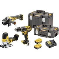 Dewalt - Kit DCK329P2T (DCD796 + DCG405 + DCS335 + 2 x 5,0 Ah + DCB115 + tstak ii + tstak vi) von Dewalt