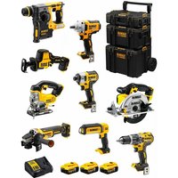 Dewalt - Kit DWK900 (DCD796 + DCH273 + DCG405 + DCF887 + DCF894 + DCS331 + DCS391 + DCS369 + DCL050+ 3x5,0Ah +DCB115 + 3en1 Caddy) von Dewalt