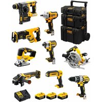 Dewalt - Kit DWK901 (DCD996 + DCH273 + DCG405 + DCF887 + DCF894 + DCS334 + DCS570 + DCS367 + DCL050+ 3x5,0Ah +DCB115 + 3en1 Caddy) von Dewalt