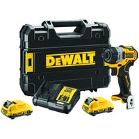 [NEUWERTIG] Dewalt Akku Schrauber Werkzeug Set 12 V 2 Ah Dcf601 D2 Qw Gürtelclip T Stak Box B-Ware von Dewalt