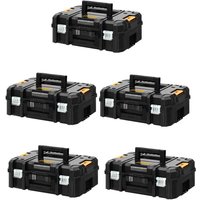 Pack mit 5 Koffers Dewalt tstak ii von Dewalt