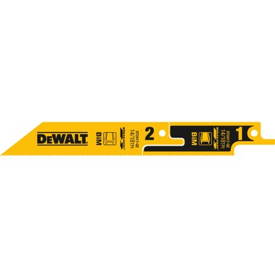 Säbelsägeblatt BIM Metall 152mm 5er-Pack DT2417-QZ von Dewalt