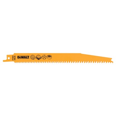Säbelsägeblatt HCS für Holz 203mm, 5er-Pack DT2402-QZ von Dewalt