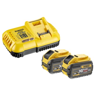 Starter Set DCB118X2-QW 2x 54V / 9Ah von Dewalt