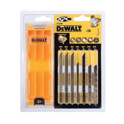 Stichsägeblätter-Set DT2296-QZ 10-teilig für Holz von Dewalt