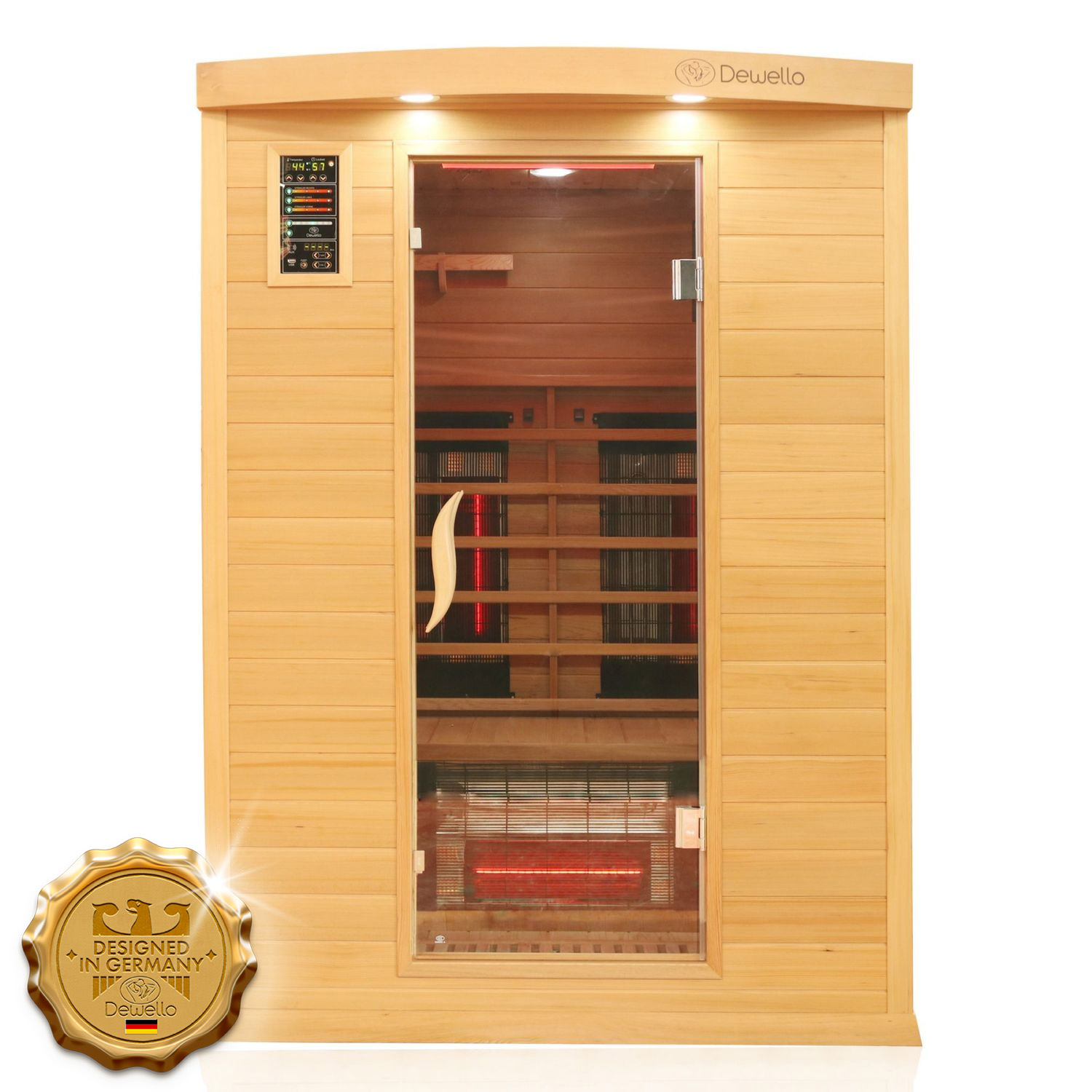 Infrarotkabine PIERSON PRO Hemlock-Zeder 135x105 Infrarotkabine PIERSON PRO Hemlock-Zeder 135x105 von Dewello