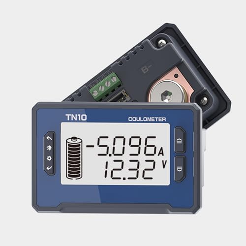 100A Batteriewächter 12V 24V 36V 48V 72V Batteriemonitor 8-80V Battery guard Echtzeitanzeige von 8 Batterieparametern Niederspannung kann eingestellt werden alarm, für Mehrere Akkupacks(TN10) von DewinLVD