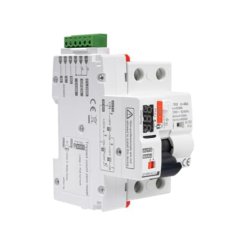 40A FI Schutzschalter Automatische wiedereinschaltung RCCB Typ AC Intelligente Sicherungsautomat mit Digitalanzeige 230V 2P Automatische Wiedereinschaltung im Auto-Modus verfügbar. 40A FI Schutzschalter Automatische wiedereinschaltung RCCB Typ AC Intelligente Sicherungsautomat mit Digitalanzeige 230V 2P Automatische Wiedereinschaltung im Auto-Modus verfügbar. von DewinLVD