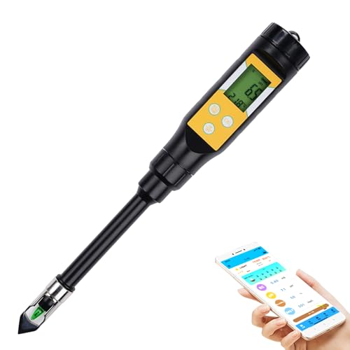 6 In1 Bluetooth Feuchtigkeitsmessgerät pflanzen feuchtigkeitsmesser ph messgerät erde bodentest wert rasen messen messgerät erde pflanzensensor LCD-Display mit Datenspeicher und Alarmfunktion. 6 In1 Bluetooth Feuchtigkeitsmessgerät pflanzen feuchtigkeitsmesser ph messgerät erde bodentest wert rasen messen messgerät erde pflanzensensor LCD-Display mit Datenspeicher und Alarmfunktion. von DewinLVD