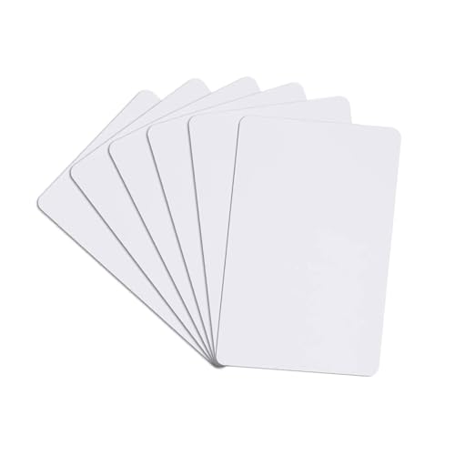DewinLVD RFID karte 200pcs, UID IC Karte Wiederbeschreibbar 13.56MHz Plastikkarten Rohlinge PVC 1K Rfid Card Austauschbar Für Zugriffskontrolle, Block 0 Sektor (UID-Karte M1) von DewinLVD