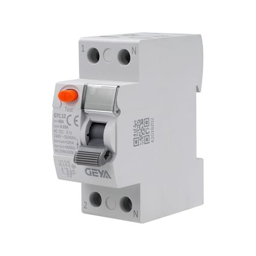 FI Schutzschalter 40a 30ma 2 polig Fehlerstromschutzschalter RCCB Leitungsschutzschalter AC 230V FI LS Schalter 2P 40A Schutzschalter, GYL10-2P-40A-0.03A. FI Schutzschalter 40a 30ma 2 polig Fehlerstromschutzschalter RCCB Leitungsschutzschalter AC 230V FI LS Schalter 2P 40A Schutzschalter, GYL10-2P-40A-0.03A. von DewinLVD