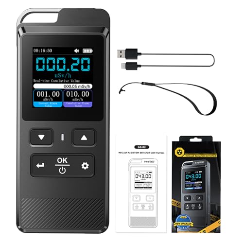 GC-02 Strahlenmessgerät Geigerzähler Strahlungsmessgerät IPS-Anzeige Tragbare dosimeter Radioaktivität messgerät mit alarmfähiges zeitgesteuerte Überwachung und Datenspeicherung. GC-02 Strahlenmessgerät Geigerzähler Strahlungsmessgerät IPS-Anzeige Tragbare dosimeter Radioaktivität messgerät mit alarmfähiges zeitgesteuerte Überwachung und Datenspeicherung. von DewinLVD