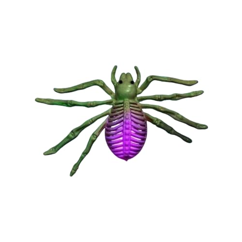 Dewireaey 3D Gedruckte Leuchtende Spinne,Halloween Deko Im Dunkeln Leuchtend | Gruselige Halloween Spinne Für Vorgarten Garten Schule Draußen Arbeitsplatz Party von Dewireaey