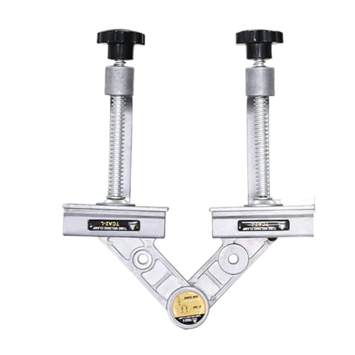 Dewireaey 90 Grad Klemme | Rohrklemme,Justierbares Aluminium Hilfsmittel Für Schweißen Schreinerarbeiten Rahmenbau Metallrohre Holzprojekte von Dewireaey