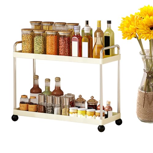 Dewireaey Badezimmer Organizer Arbeitsplatte | 2 Stufen Ölflaschen Ständer,Platzsparender Organizer Für Schminktisch Nachttisch Kleiderschrank Küche Dewireaey Badezimmer Organizer Arbeitsplatte | 2 Stufen Ölflaschen Ständer,Platzsparender Organizer Für Schminktisch Nachttisch Kleiderschrank Küche von Dewireaey