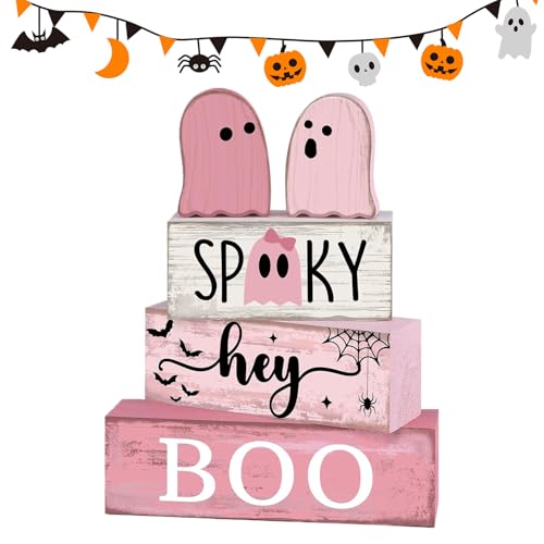 Dewireaey Geisterschild - Dekoratives Geisterblock Schild - Dekoratives Bauernhof-Block Für Küche Wohnzimmer von Dewireaey