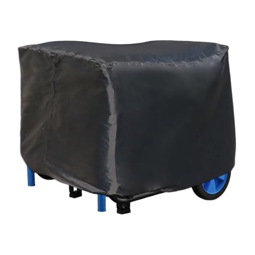 Dewireaey Generator Regenschutz | Wasserdichte Schutzabdeckung Für Generatoren - 73x69cm Komplettabdeckung Wasserdichter Winddichter Schutz Für Baustelle Lagerung Camping Outdoor von Dewireaey