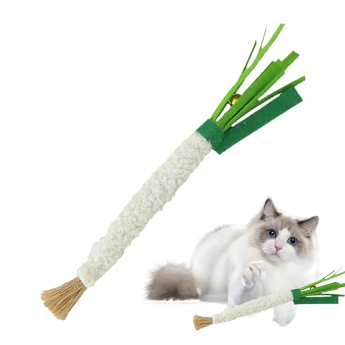 Dewireaey Kätzchen Beisspielzeug - Fell Spielstäbe Mit | Beissfeste Lustige Kaustangen Haustierzubehör Gegen Langeweile Unterhaltung von Dewireaey