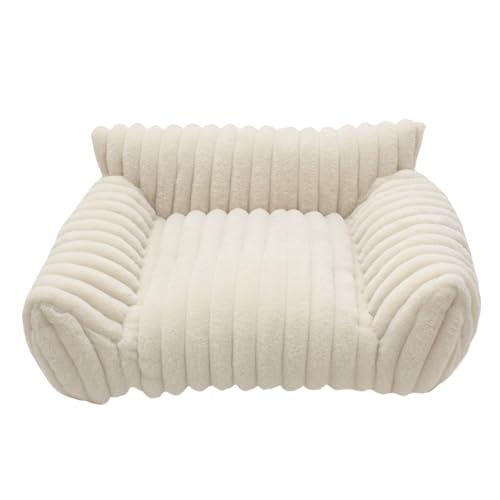 Dewireaey Katzen Couch,Gemütliche Kuschel Liege - Knaubeständiges Sofa Für Katze Und Hund Terrasse Schlafzimmer Freizeit Wohnzimmer Auto Wohnung von Dewireaey