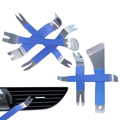 Dewireaey Kfz-Innenverkleidung Entfernungswerkzeug - 7-teiliger Karosseriepanel- und Fensterheber-Werkzeugsatz,Hebelwerkzeug zum Entfernen von Clips für Fenster, Türen und Innenraum von Dewireaey
