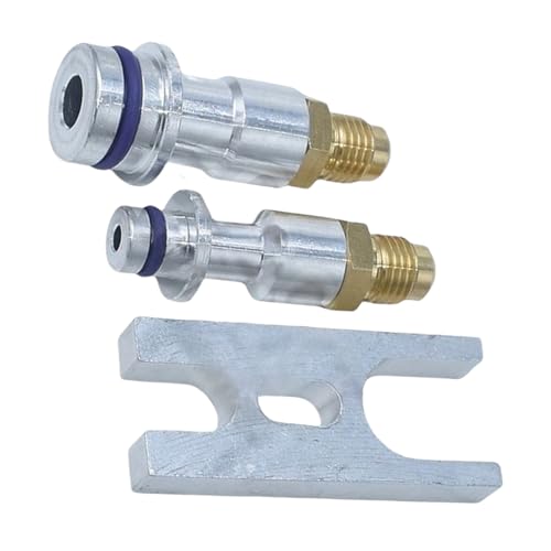 Dewireaey Kfz Klimaanlagen Lecksuch Test Stopfen,Leckerkennung Wartungswerkzeug - Klimarohr Test Stopfen für Werkstatt Mechaniker von Dewireaey