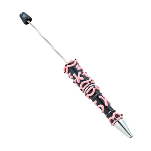 Dewireaey Perlen Kugelschreiber - Kugelförmiger Kugelschreiber Mit Perlen - Schulmaterial Und Bastelzubehoer Fuer Schmuckherstellung Lehrer Schueler Klassenzimmer Zuhause Geburtstag Abschluss von Dewireaey