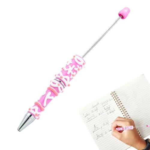 Dewireaey Perlenstifte - Kugelförmiger Kugelschreiber Mit Perlen,Schulmaterial Und Bastelzubehoer Fuer Schmuckherstellung Lehrer Schueler Klassenzimmer Zuhause Geburtstag Abschluss Journaling Und von Dewireaey