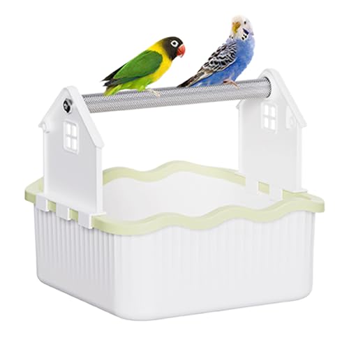 Dewireaey Vogel Trainingsständer | Spiel- Und Aktivitätsstange - Vogel Schreibtisch Käfig Spielzeug Spielplatz Für Sittiche Finken von Dewireaey