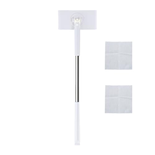 Dewireaey Wischmopp - Mini Wischmopp für kleine Räume,70 cm Länge Kompatible Microfasertücher Für Haushalt Reinigen Badezimmer Küche Zuhause von Dewireaey