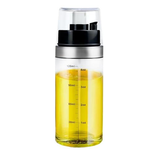 Dewocke 2 in 1 Ölspender und Ölsprüher für Speiseöl, 150ml Glas Öl Sprühflasche zum Kochen, Ölspray mit Skala - Präzise Ölkontrolle, Ölzerstäuber Tragbar für Kochen Grillen Backen Salat Dewocke 2 in 1 Ölspender und Ölsprüher für Speiseöl, 150ml Glas Öl Sprühflasche zum Kochen, Ölspray mit Skala - Präzise Ölkontrolle, Ölzerstäuber Tragbar für Kochen Grillen Backen Salat von Dewocke