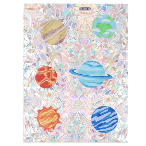Dewocke Fensterbilder Planeten Weltraumthema Fensteraufkleber Fensterbilder Vogelschutz Regenbogen Prisma Statisch Haftende PVC Aufkleber für Kinderzimmer Schlafzimmer Glas Tür Fensterdeko Dewocke Fensterbilder Planeten Weltraumthema Fensteraufkleber Fensterbilder Vogelschutz Regenbogen Prisma Statisch Haftende PVC Aufkleber für Kinderzimmer Schlafzimmer Glas Tür Fensterdeko von Dewocke