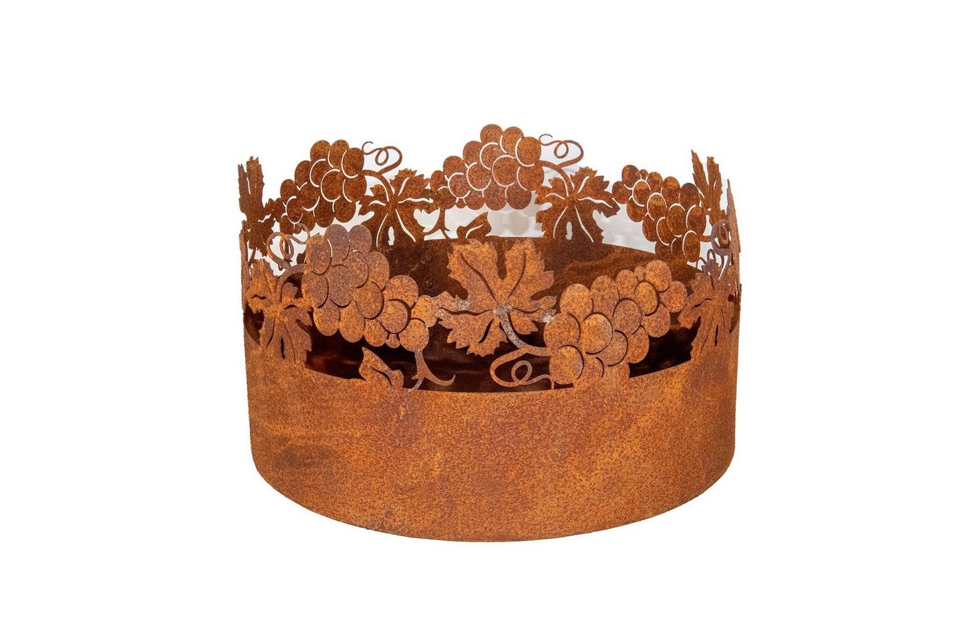 Dewoga Edelrost-Metalldesign Dekoobjekt Dekoring Weintraube mit Boden, ca. 25 x 14 cm Dewoga Edelrost-Metalldesign Dekoobjekt Dekoring Weintraube mit Boden, ca. 25 x 14 cm von Dewoga Edelrost-Metalldesign