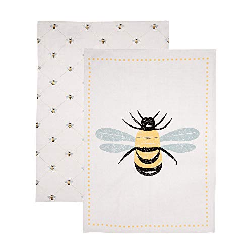 Geschirrtücher Bees Knees gelb 2er Set Geschirrtücher Bees Knees gelb 2er Set von Dexam