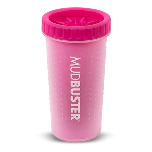 Dexas MudBuster tragbarer Hundepfotenreiniger, Größe L, pink (PW720233) von Dexas