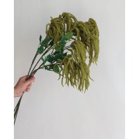 32, 6 "Faux Hellgrün Amaranth Tails Zweig, Künstliche Hängepflanze, Diy Blumenschmuck/Grünpflanzen Hochzeit Dekoration Geschenke 32, 6 "Faux Hellgrün Amaranth Tails Zweig, Künstliche Hängepflanze, Diy Blumenschmuck/Grünpflanzen Hochzeit Dekoration Geschenke von DexinFloral
